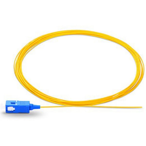 High quality SC PC UPC Optical Pigtail SM G652D 0.9MM Fiber Optic Patch Cord Pigtail 1.5mtr PVC