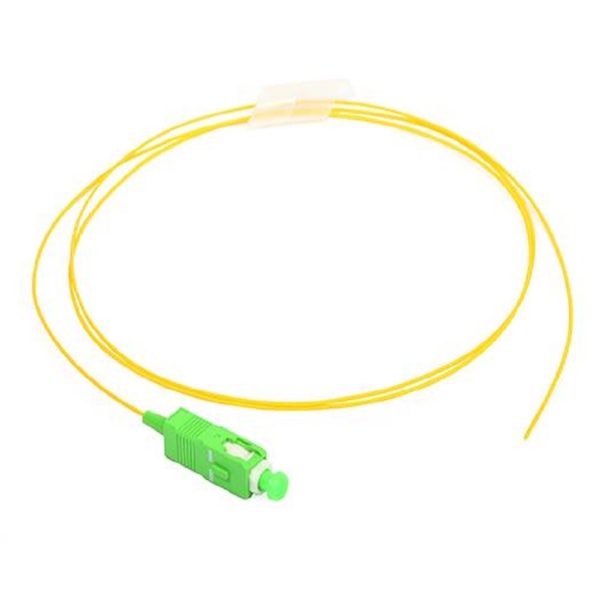 Factory SC/APC UPC singlemode multimode G652D PVC 0.9mm fiber optic pigtail - Image 4