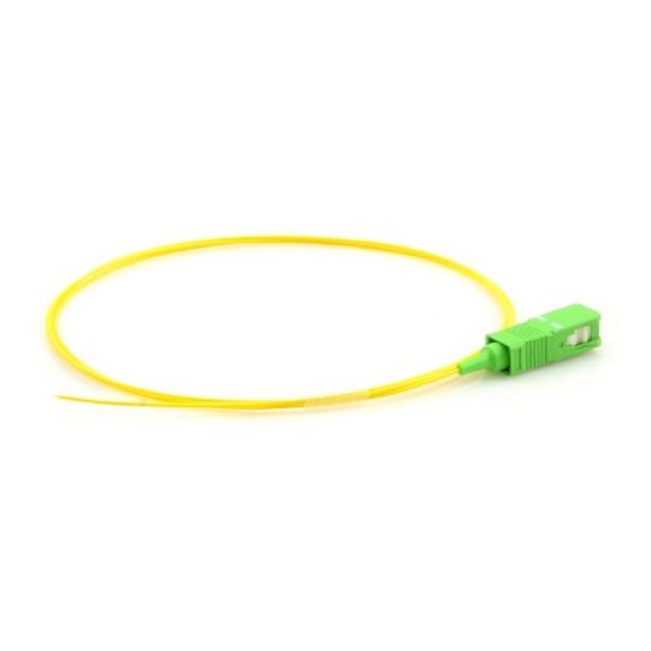 Factory SC/APC UPC singlemode multimode G652D PVC 0.9mm fiber optic pigtail - Image 6