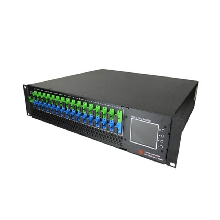Wdm Edfa 8 Port Catv Combiner SC/APC 22dB WDM EDFA 1550nm 8 Port Catv ...
