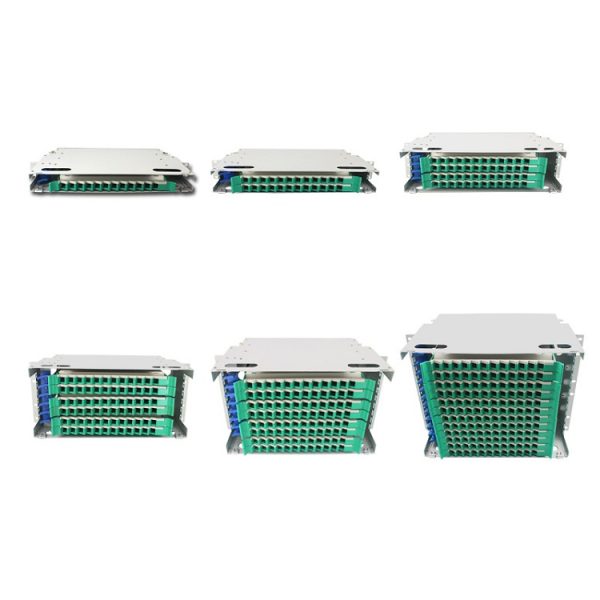 optical fiber distribution frame ODF rack mount 12 24 48 96 144 core ...