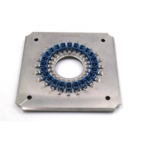 SC PC APC FC LC ST Fiber Optic Connector fiber polishing fixture/jig/zig for central pressure polishing machine - Image 2