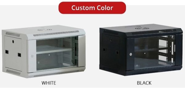 Factory Price 6U Network Cabinet Wall Mounted Rack Data Cabinet - Image 2