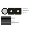 Factory 1/2/4 core self-supporting g657A Outdoor fiber optic ftth drop cable - Image 3