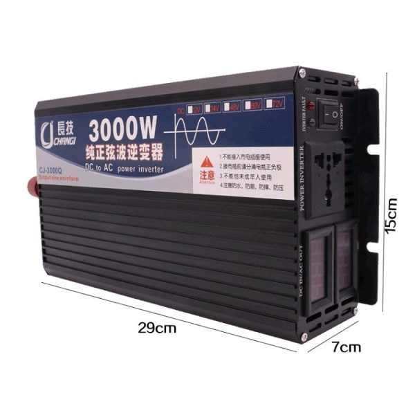 Pure Sine Wave 12v to 220v inverter12000w Dc Ac Car Power Inverter