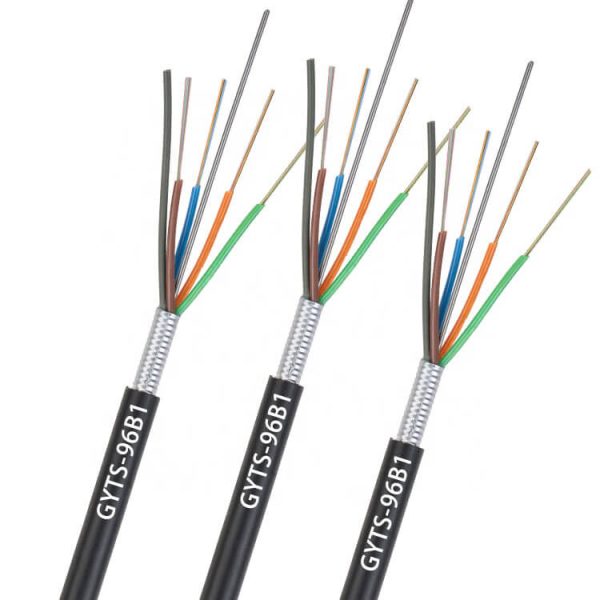 Manufacturer Direct Buried Underground 4 6 8 Cores PE Outer Sheath GYTS Fiber Optic Cable - Image 4