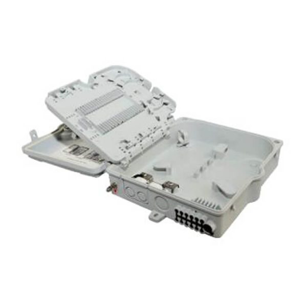 ABS material SC APC UPC IP65 12 core wall mounting fiber optical distribution box - Image 3