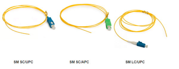 High Quality Waterproof SC PC UPC 0.9mm G652D PVC Jacket Fiber Optic Cord Pigtail - Image 5