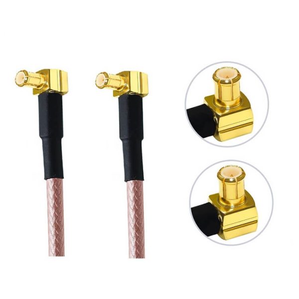 MCX RG-316 male to male plug Pigtail Coaxial Coax Cable Kable 50ohm RG316 - Image 2